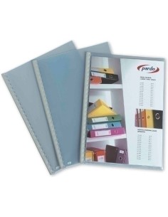 CUADERNILLO 10 FUNDAS PARDO 100µ 315x230